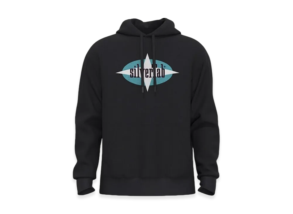 LEVI'S SilverTab Relaxed Graphic Hoodie "Black"