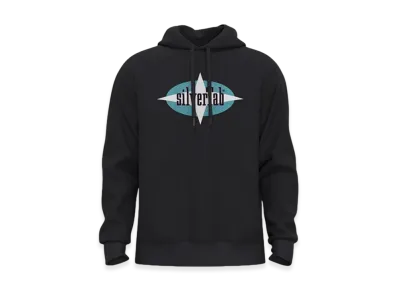 LEVI'S SilverTab Relaxed Graphic Hoodie "Black"