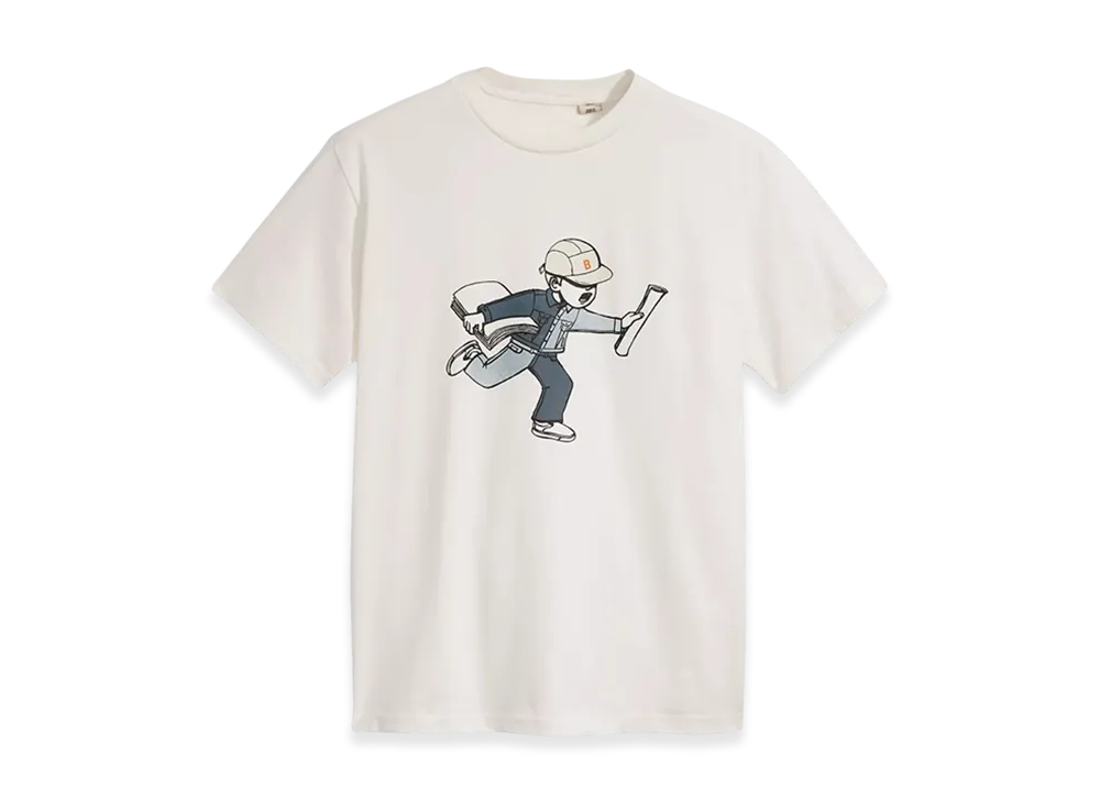 LEVI'S x Paperboy Paris x Beams T-Shirt "White"