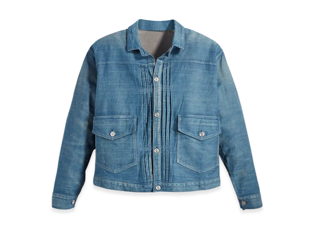 LEVI'S LVC 1879 Pleated Blouse Jacket "Blue"