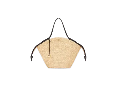 LOEWE Paseo Basket Bag Large "Natural/Black"