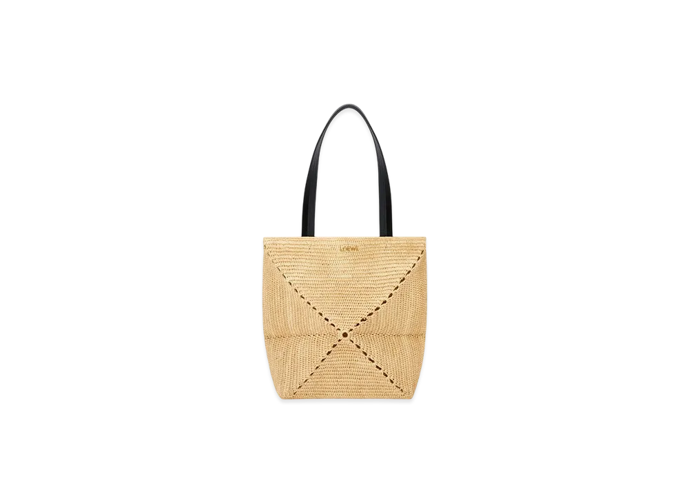 LOEWE Puzzle Fold Tote Medium "Natural"