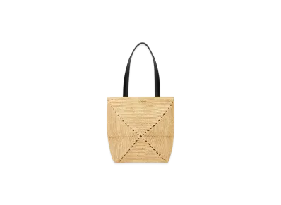 LOEWE Puzzle Fold Tote Medium "Natural"