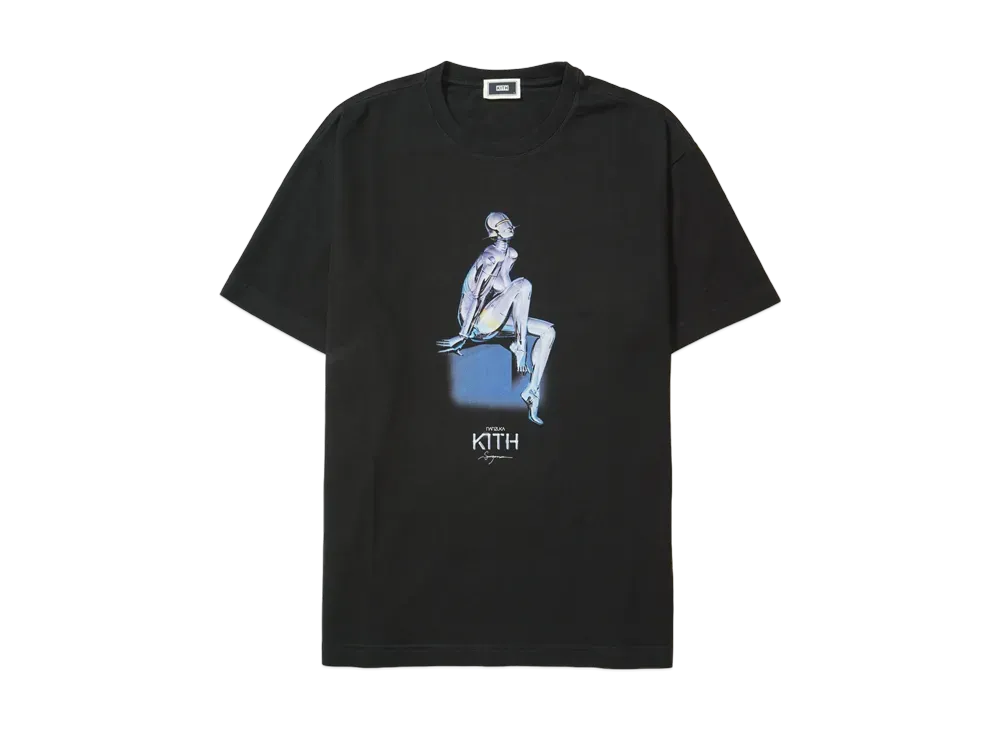 Kith x Nanzuka Gallery Sorayama Model A Stitch Tee "Black"