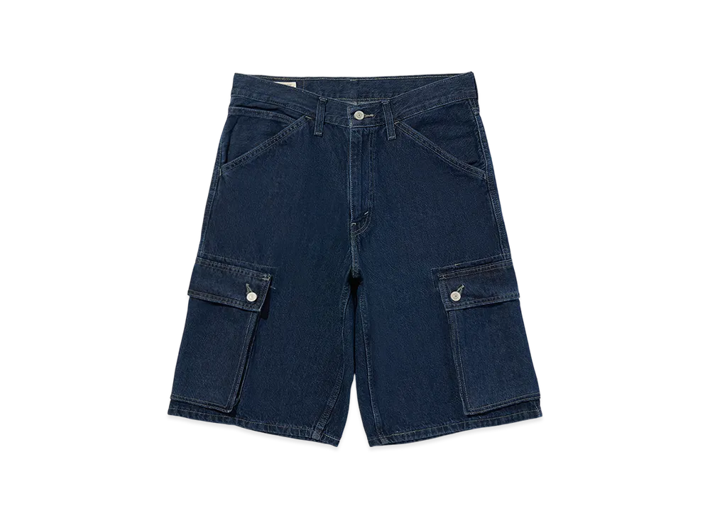LEVI'S 478 Baggy Cargo Short Pants "Dark Indigo"
