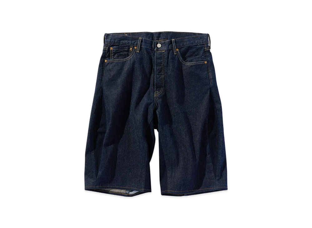 LEVI'S 501 Customized Expansion Baggy Shorts S/D "Indigo"