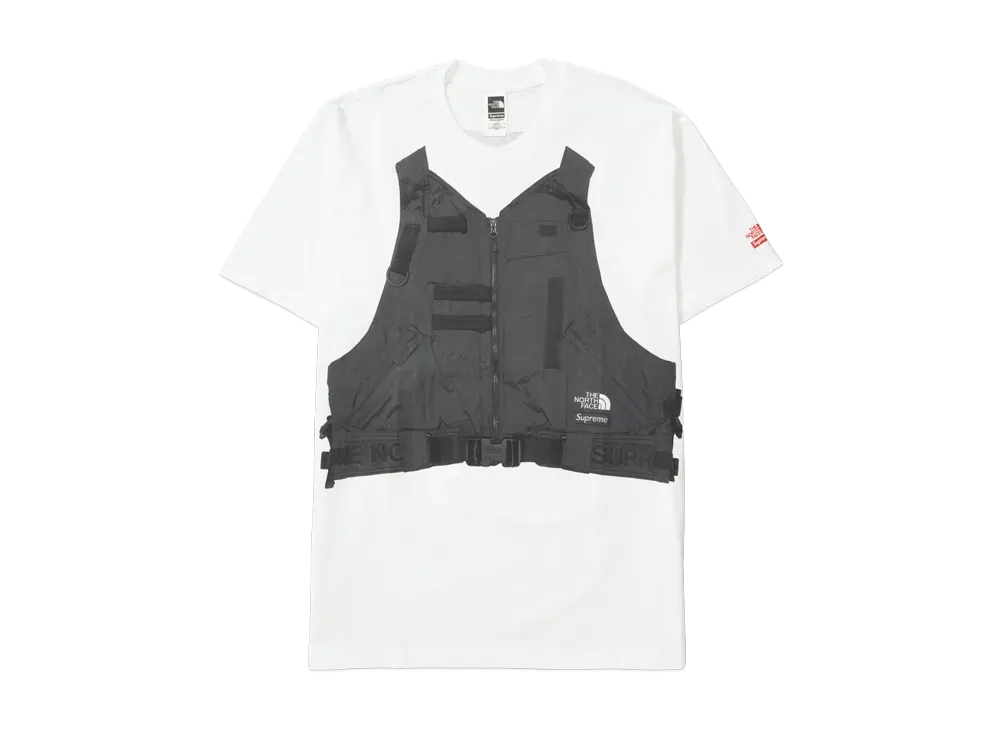 シュプリーム x ザノースフェイス アールティージー Tシャツ "ホワイト"