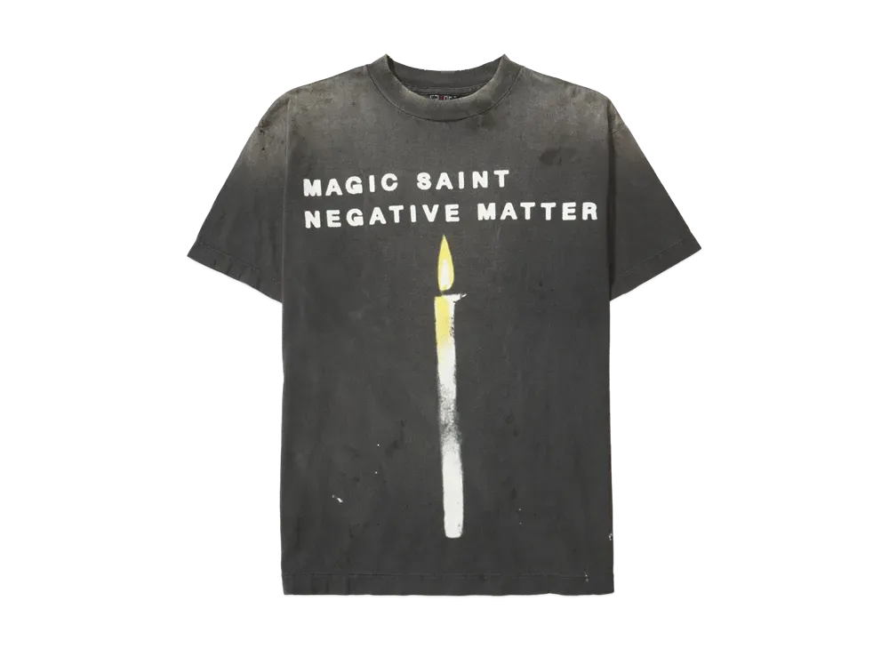 SAINT Mxxxxxx SS Tee Candle "Black"