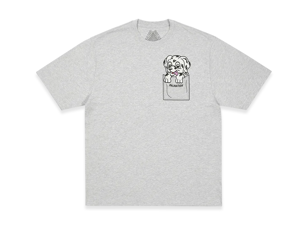 PALACE Palmation T-Shirt "Grey Marl"