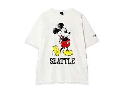 Manastash Mickey Tee Seattle "White"