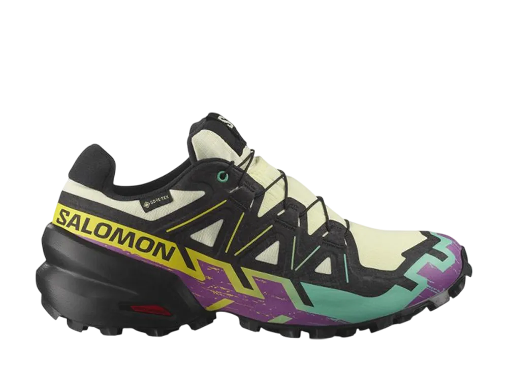 Salomon Women's Speedcross 6 GORE-TEX "Transparent Yellow/Black/Waterfall"
