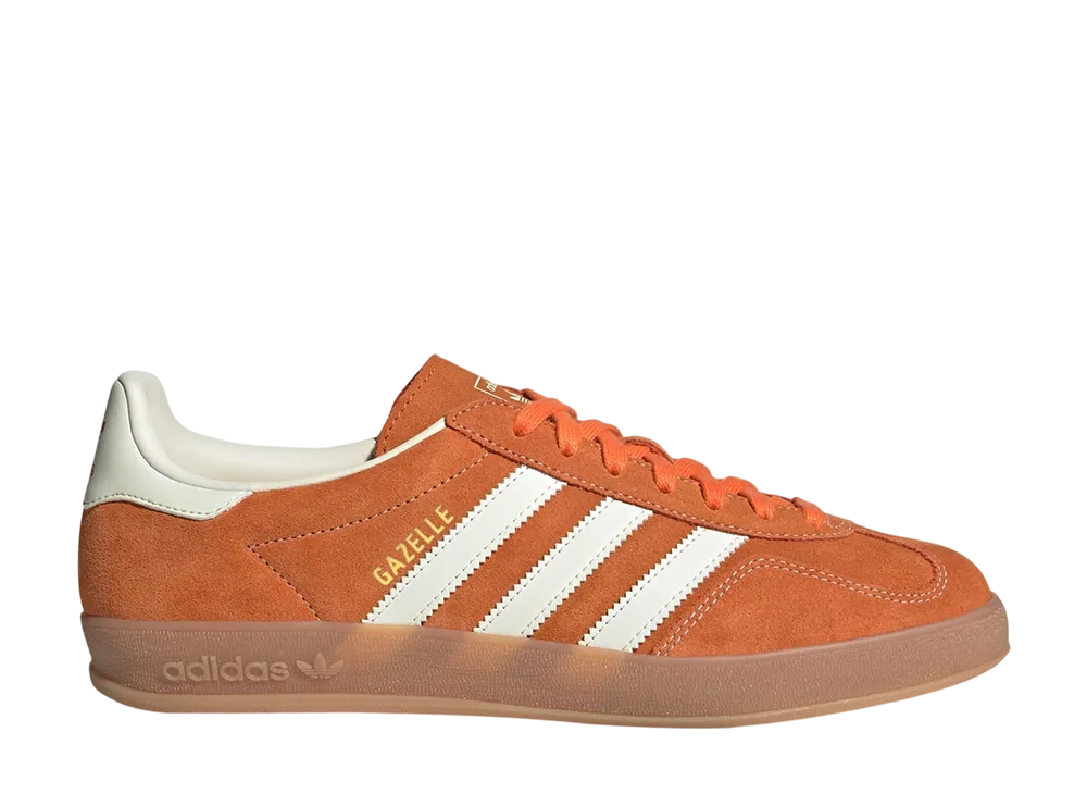 adidas Gazelle Indoor "Orange/Off White/Gold Metallic"