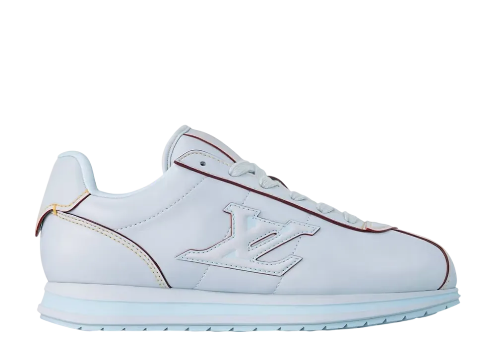 ルイヴィトン LV バターソフト スニーカー "ブルークレール"