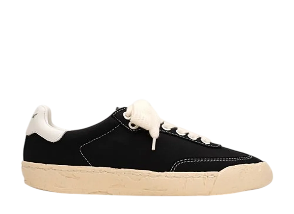 Maison MIHARA YASUHIRO FRANCIS PAST Sole Canvas Low-top Sneaker "Black"