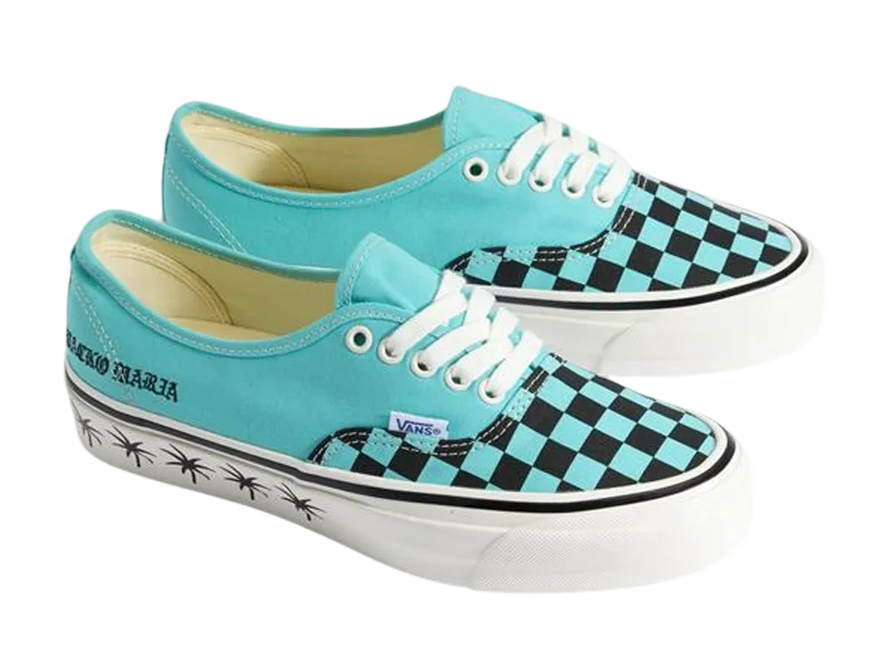 [VANS] スニーカー オーセンティック チェッカーボード ブルー 8/23発売｜WACKO MARIA × Vans Premium Authentic 2colors｜抽選