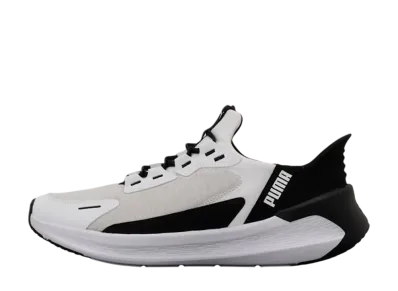 Puma Softride Symmetry Ease In "PUMA White/PUMA Black"