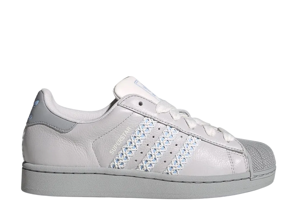 adidas Women's Superstar 2 "Grey One/Core White/Stone"