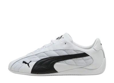 プーマ スピードキャット プラス レザー "プーマホワイト/プーマブラック"