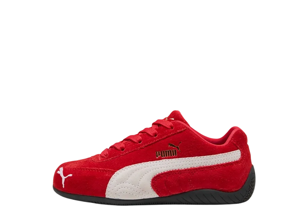 プーマ PS スピードキャット "フォーオールタイムレッド/プーマホワイト" (キッズ)