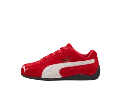 プーマ PS スピードキャット "フォーオールタイムレッド/プーマホワイト" (キッズ)