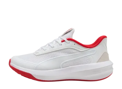 Puma Women's Softride Courtney "PUMA White/For All Time Red"