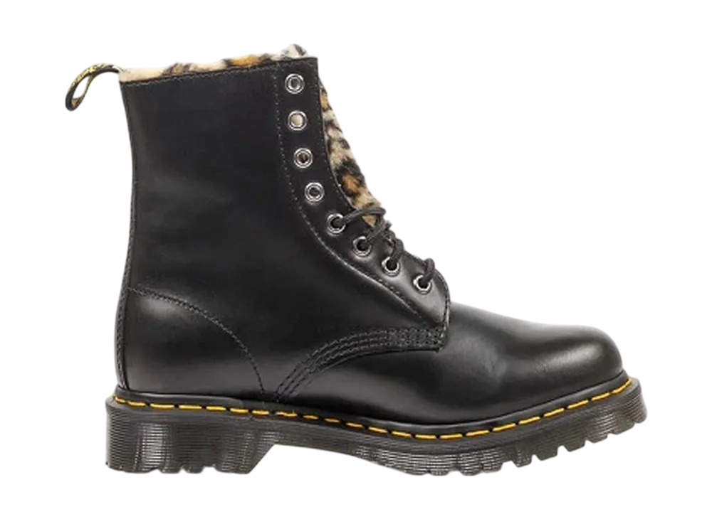 ドクターマーチン ウィメンズ 1460 セレナ レオパード "ブラック"