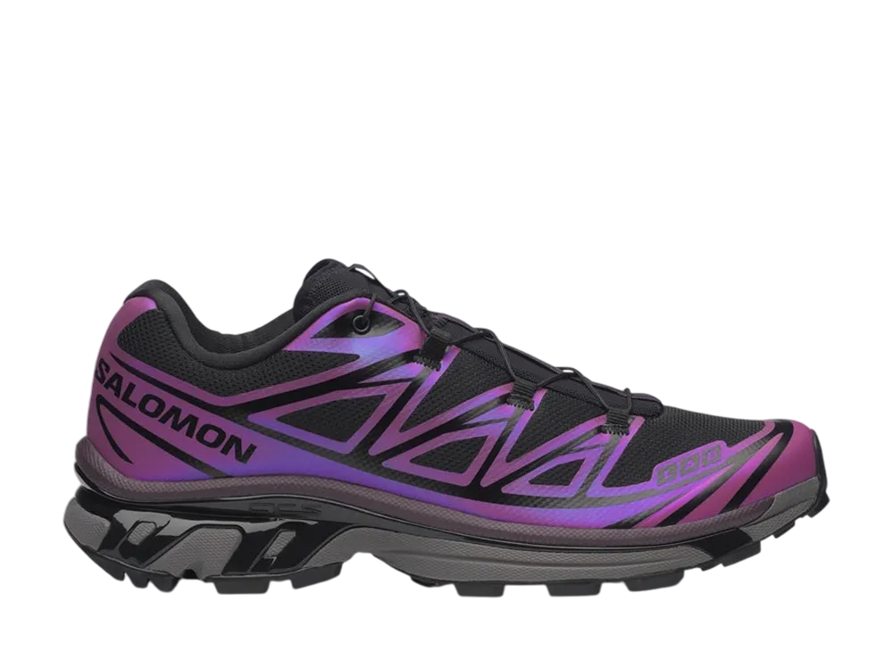Salomon XT-6 Iridescent "Black/Hollyhock/Plum Perfect"