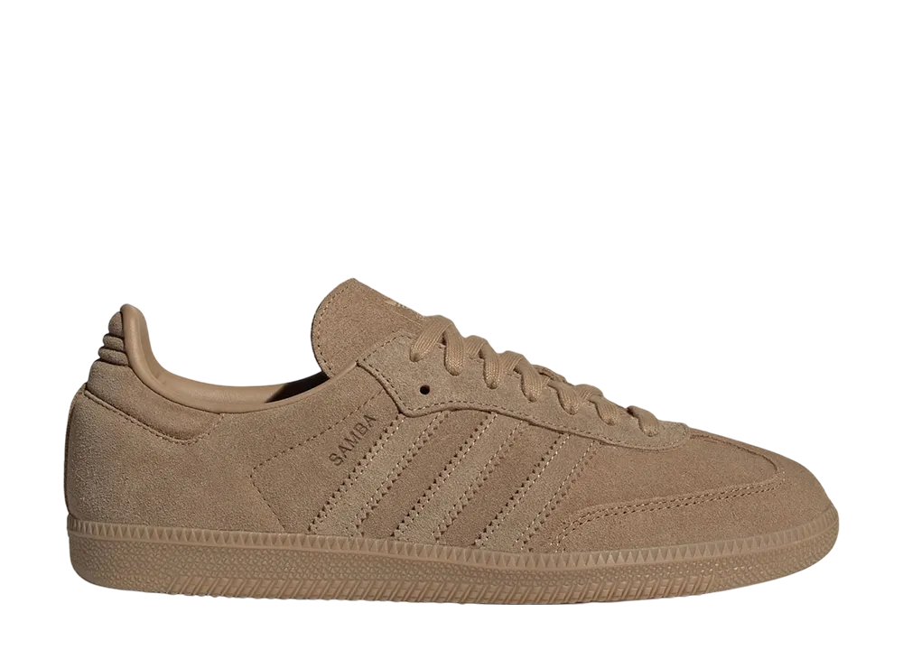 アディダスオリジナルス サンバ OG "カードボード/サンドストレータ/ゴールドメタリック"