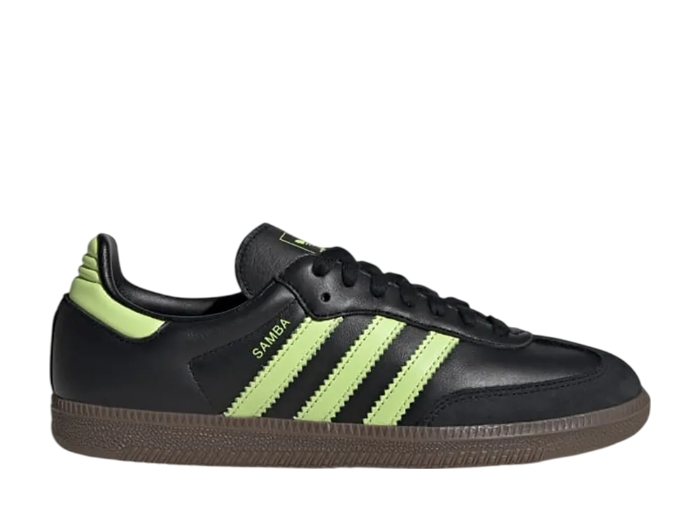 アディダスオリジナルス ウィメンズ サンバ OG "コアブラック/パルスライム/ガム"