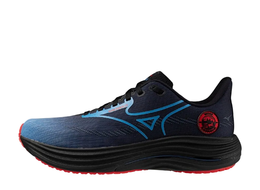 Mizuno Wave Rider 29 Amsterdam "Light Blue/Black/Red"