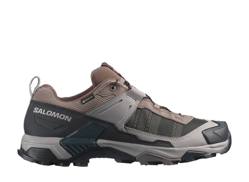 サロモン Xウルトラ5 ゴアテックス "アイアン/ダークネイビー/ガル"