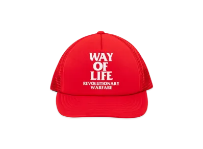 RATS Mesh Cap WAY OF LIFE "Red"