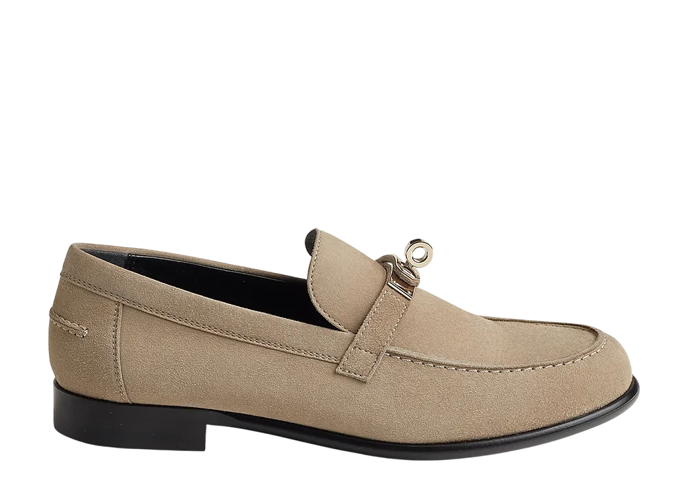 エルメス ウィメンズ デスタン モカシン "ベージュサーブル"