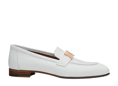 Hermes Women's Paris Loafer "Blanc"
