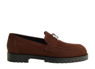 Hermes Women's Faubourg Loafer "Chocolate"