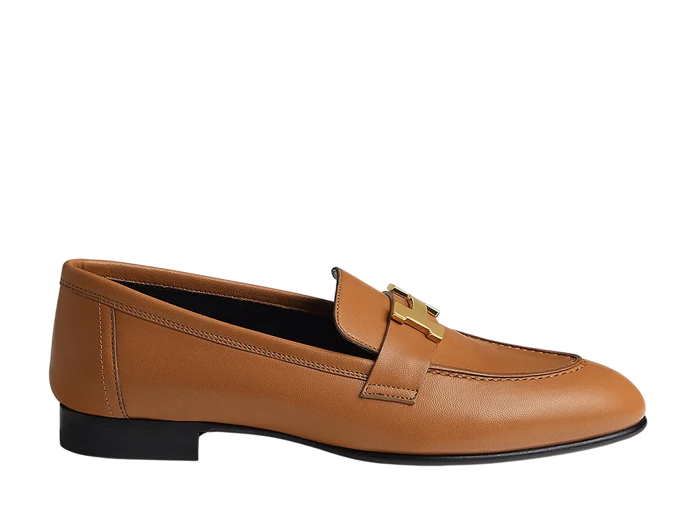 エルメス ウィメンズ パリ モカシン "ナチュラル"