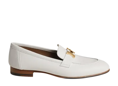 Hermes Women's Paris Loafer "Blanc"