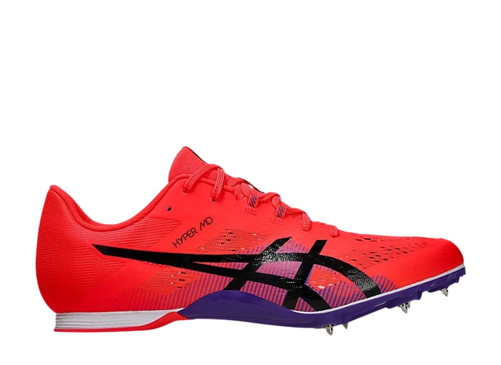 アシックス ハイパー MD 8 "フラッシュレッド/ブラック"