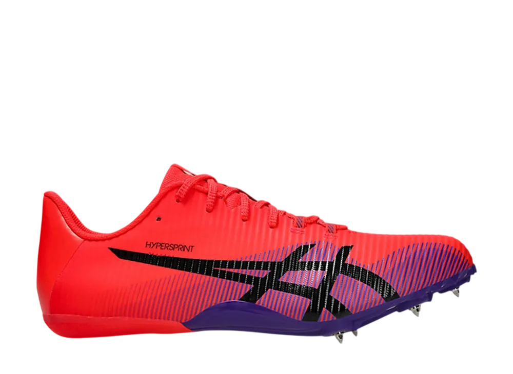 アシックス ハイパースプリント 8 "フラッシュレッド/ブラック"