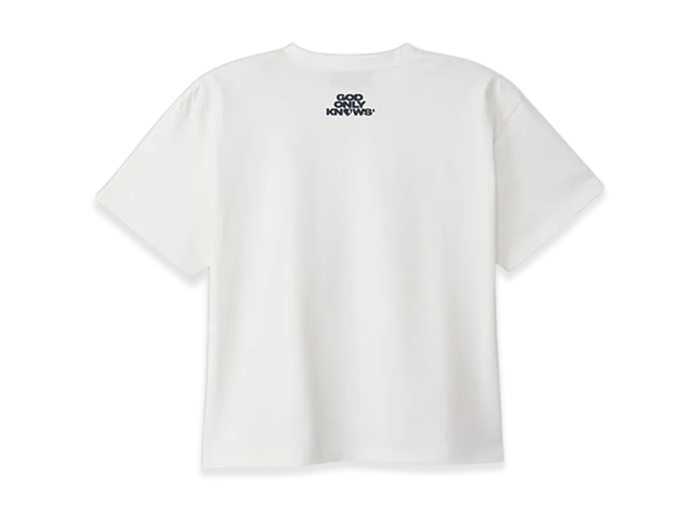 【注意】GOD ONLY KNOWS BACK LOGO PRINT Tシャツ GOD ONLY KNOWS Back Logo Print T-Shirt 