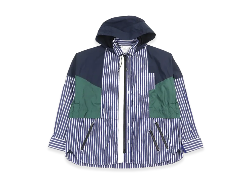 sacai Cotton Poplin Shirt "Multi"