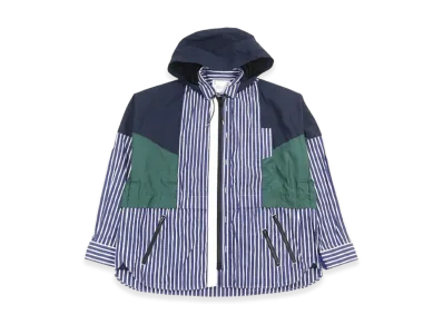 sacai Cotton Poplin Shirt "Multi"
