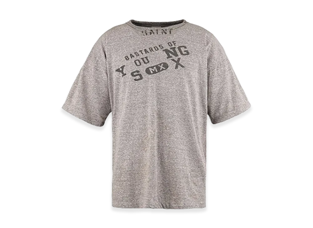 SAINT Mxxxxxx BJ_SS Tee Young "Gray"
