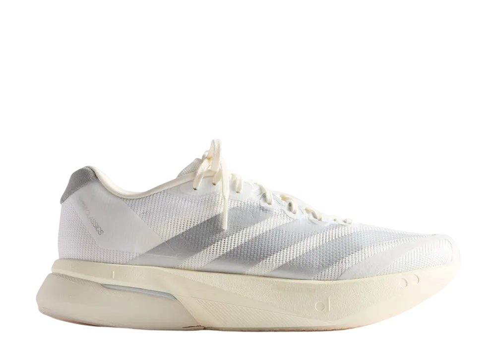 KITH × adidas Adizero Boston 13 "White/Silver Metallic/Grey"