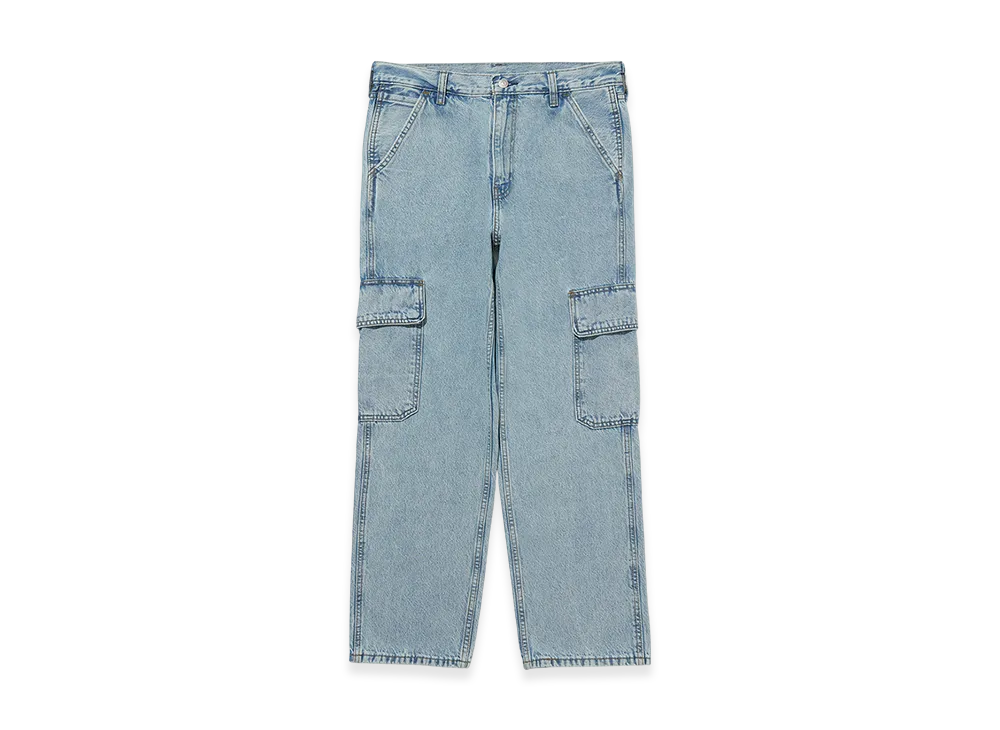 LEVI'S 568 Loose Straight Cargo "Light Indigo"