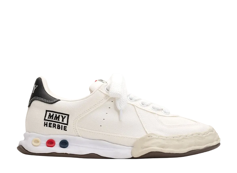 メゾンミハラヤスヒロ ハービー OG ソール キャンバス ロートップ スニーカー "ホワイト" (A15FW736)