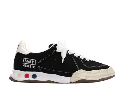 Maison MIHARA YASUHIRO HERBIE OG Sole Canvas Low-top Sneaker "Black"