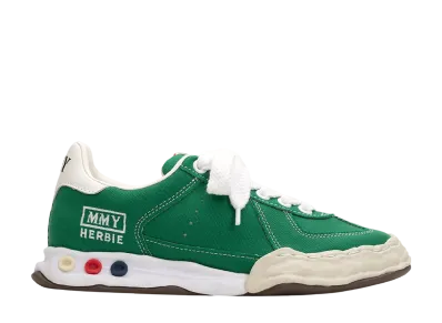 Maison MIHARA YASUHIRO HERBIE OG Sole Canvas Low-top Sneaker "CL Green"