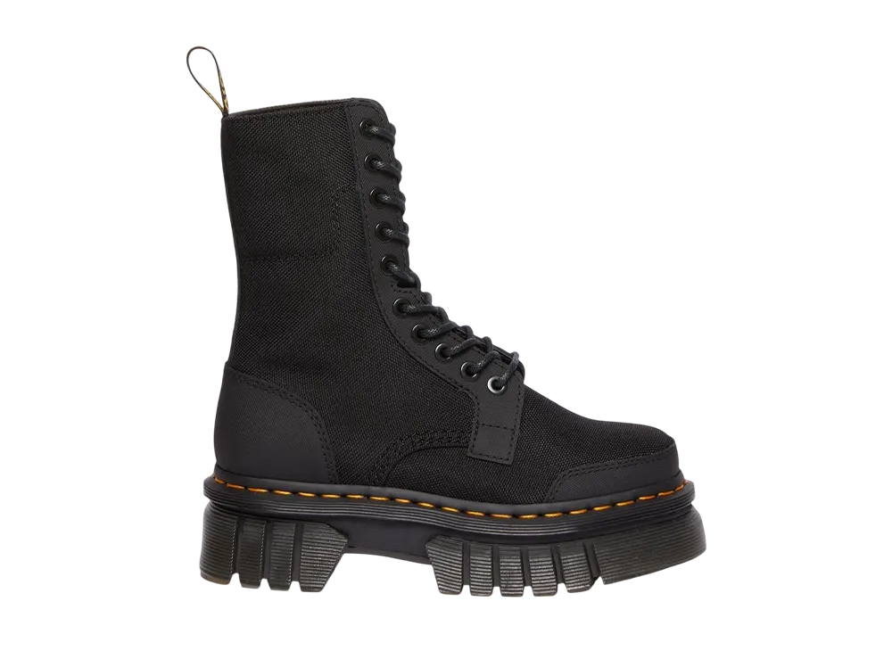 Dr.Martens Women's Audrick Extra Tough Nylon Platform Boots "Black"
