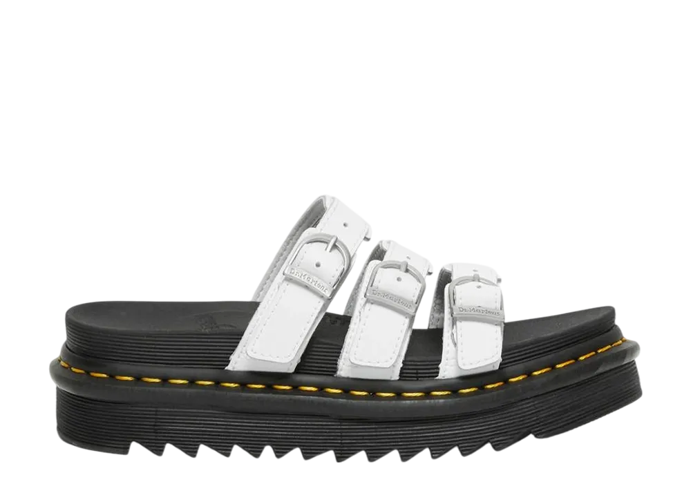 ドクターマーチン ウィメンズ ブレア スライドサンダル "ホワイト"